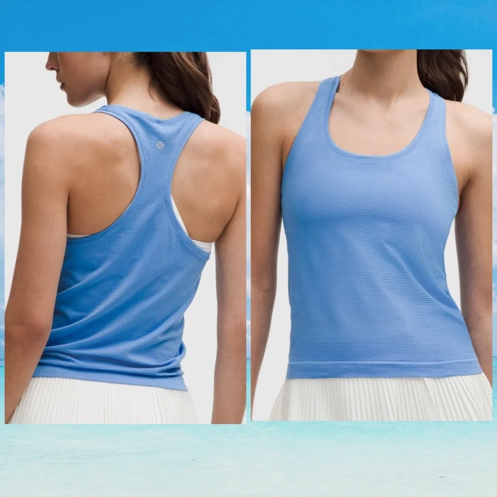 Lululemon Swiftly Tech Racerback Tank Top
Pool Party blue size 6 NWT - Picture 1 of 7